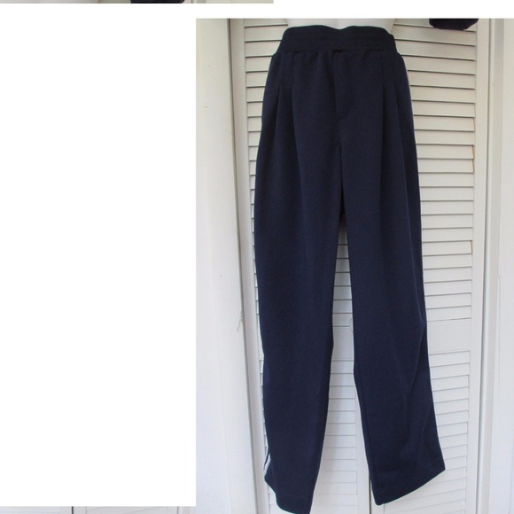 NWOT 2pc SPORT SUIT L 12 14 DARK BLUE SHORT PANTS - Picture 2 of 8